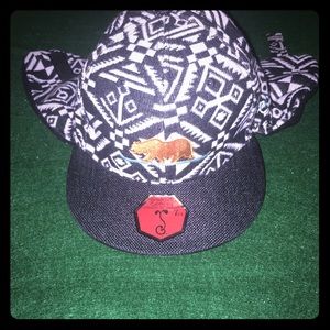 Grassroots LumberJack Fitted Hat Geometric Fleece